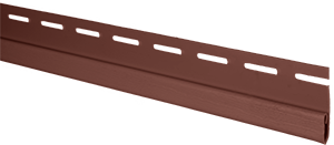 Планка "финишная" Красно-коричневая Т-14  -  3,00м (А)
