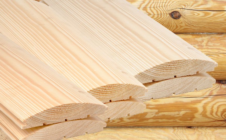 Выбор вида древесины блок хауса