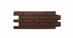 Фасадная панель Grand Line клинкерный кирпич стандарт коричневая
