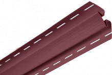 Планка "внутренний угол", 3м, цвет Гранатовый