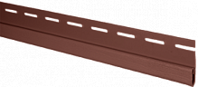 Планка "финишная" Красно-коричневая Т-14  -  3,00м (А)