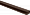 Планка "J - trim", Альта-Сайдинг,  3000 мм, цвет Коричневый